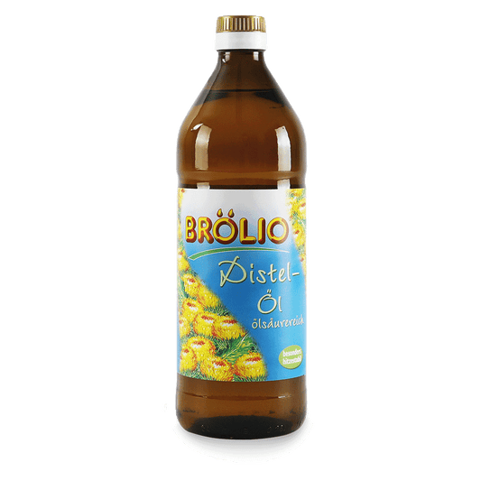 Brölio - Distelöl, 0,75 Liter Glasflasche