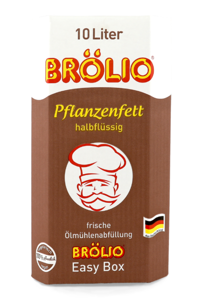 Pflanzenfett, halbflüssig, 10 Liter Bag in Box