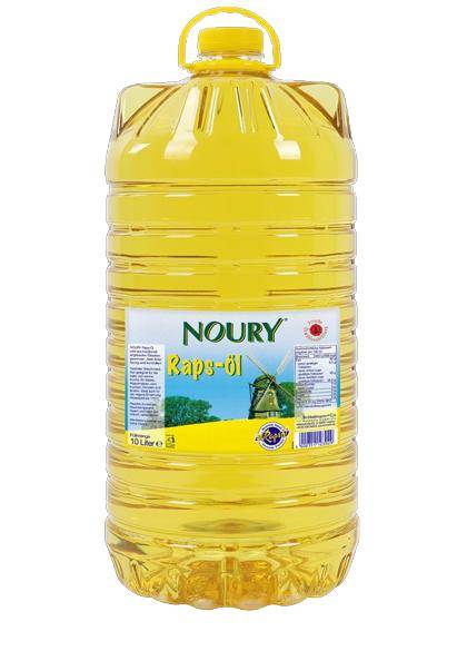 Noury - Rapsöl, 10 Liter PET-Flasche Noury - Rapsöl, 10 Liter PET-Flasche