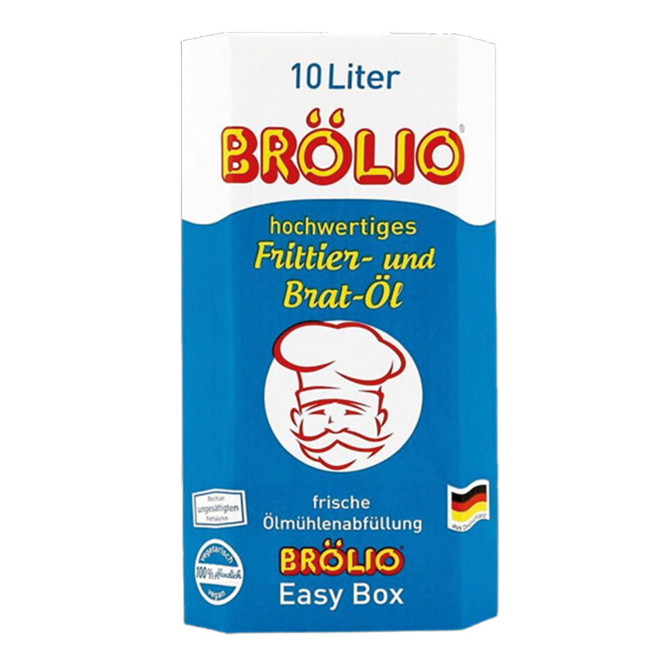 Brölio - Frittier- und Bratöl, 10 Liter Bag-in-Box