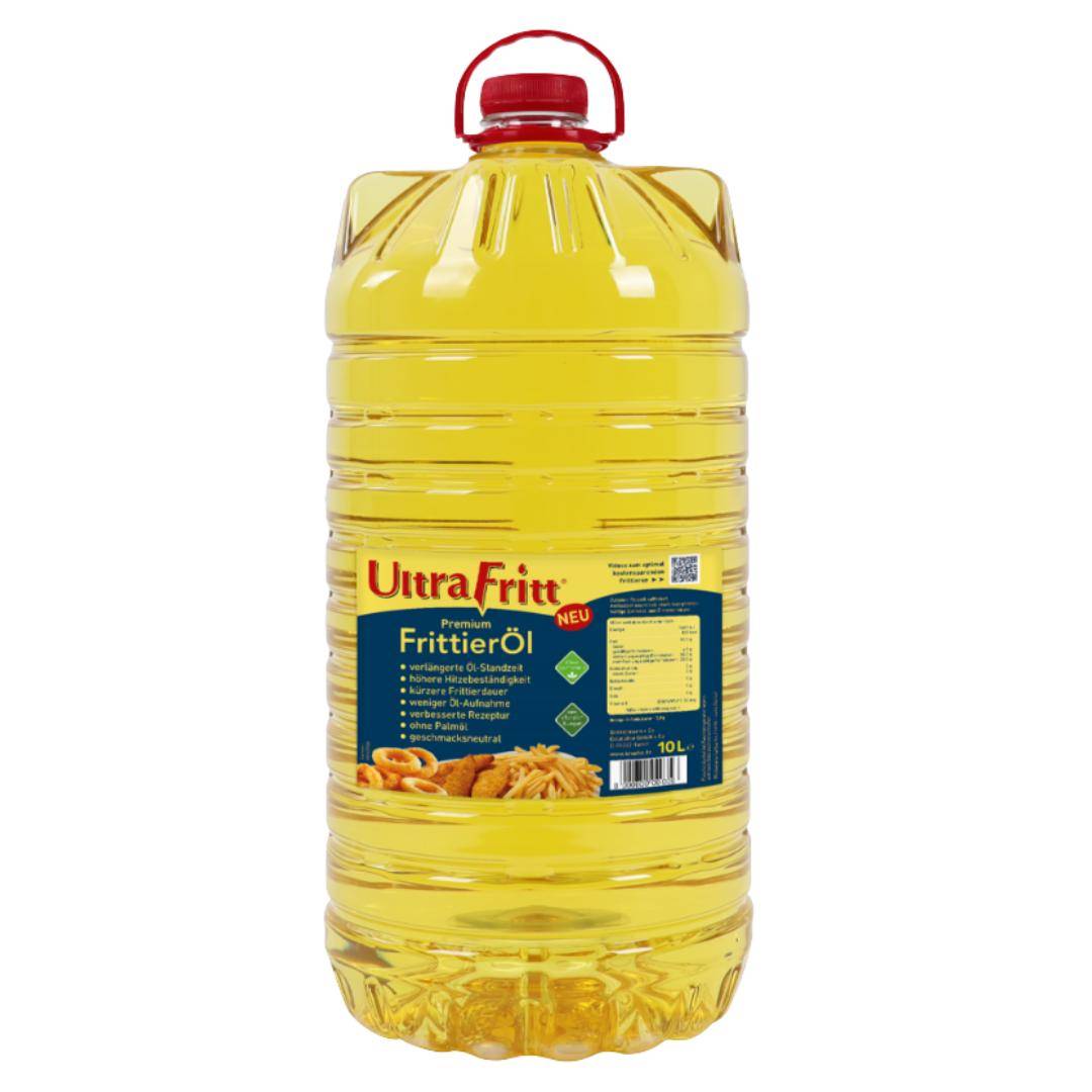 Ultra Fritt - Frittieröl, 10 Liter PET-Flasche