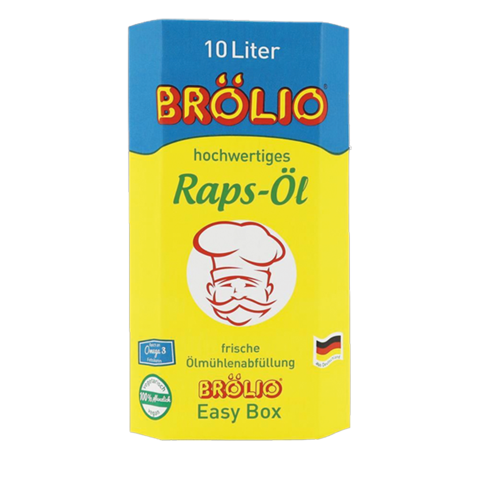 Brölio - Rapsöl, 10 Liter Bag-in-Box