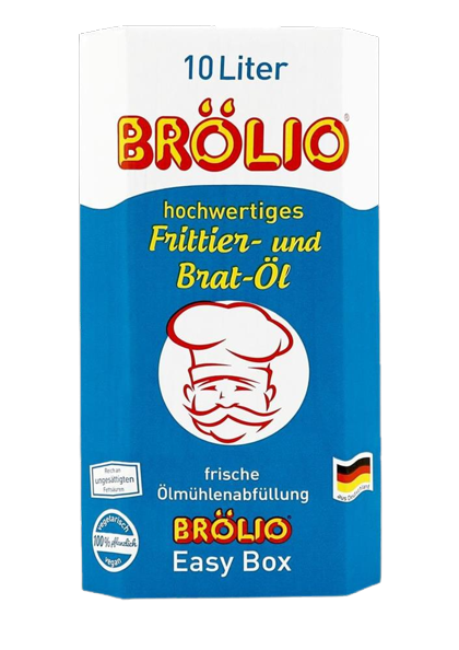 Brölio - Frittier- und Bratöl, 10 Liter Bag-in-Box