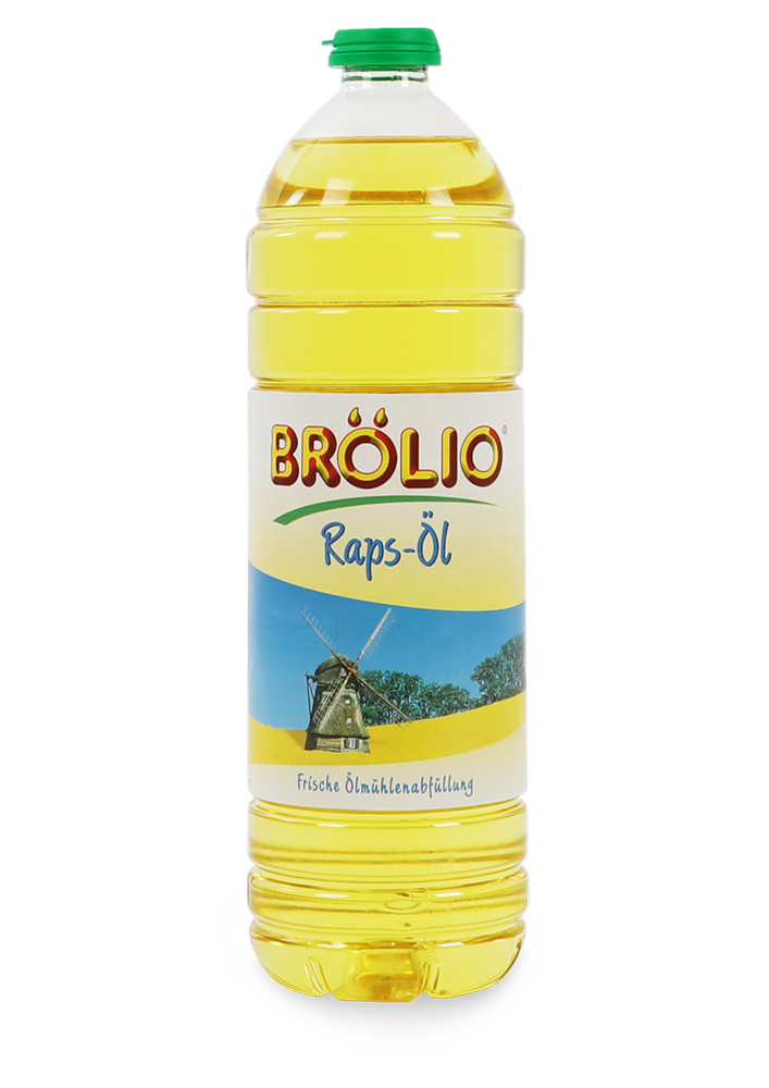 Brölio - Rapsöl, 1 Liter PET-Flasche, Brölio Speiseöle